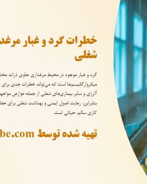 پاورپوینت خطرات گرد و غبار مرغداری و اهمیت آن